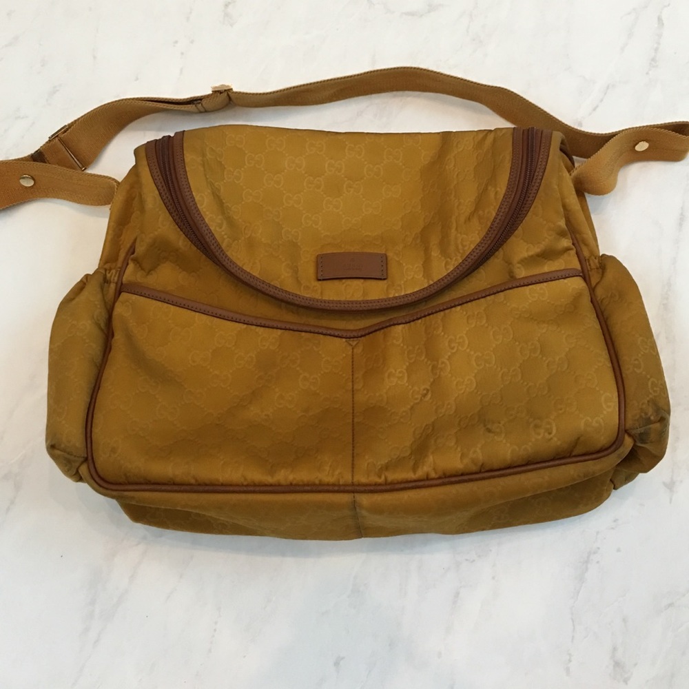 Gucci Guccissima Nylon Diaper Bag